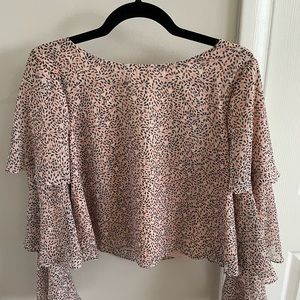 BCBG PINK BLOUSE